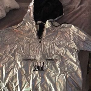 Pink Victoria secret rain jacket pullover